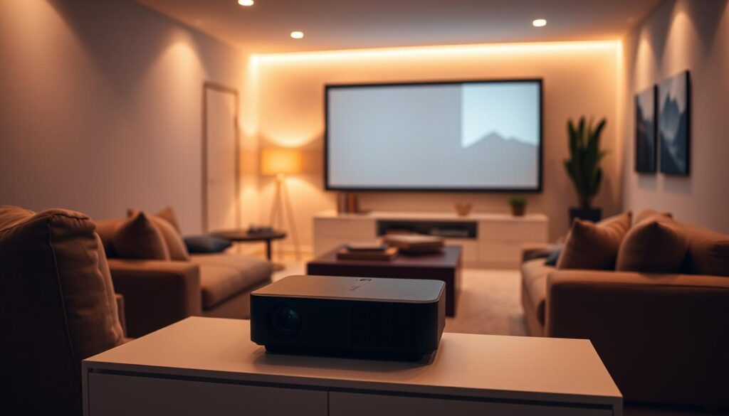 This $50 Mini Projector from Temu Turned My Room into a Movie Theater!"